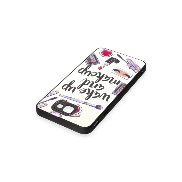Newface Samsung Galaxy J7 Prime Kılıf Mirror Desenli Kapak