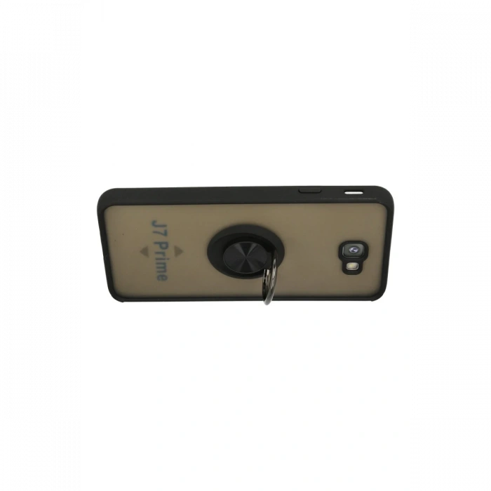 Newface Samsung Galaxy J7 Prime Kılıf Montreal Yüzüklü Silikon Kapak