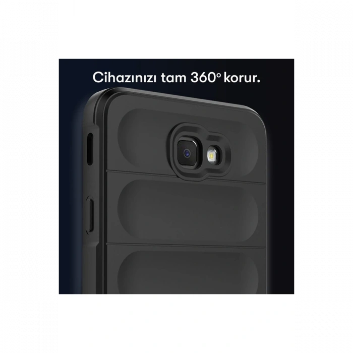 Newface Samsung Galaxy J7 Prime Kılıf Optimum Silikon - Kırmızı