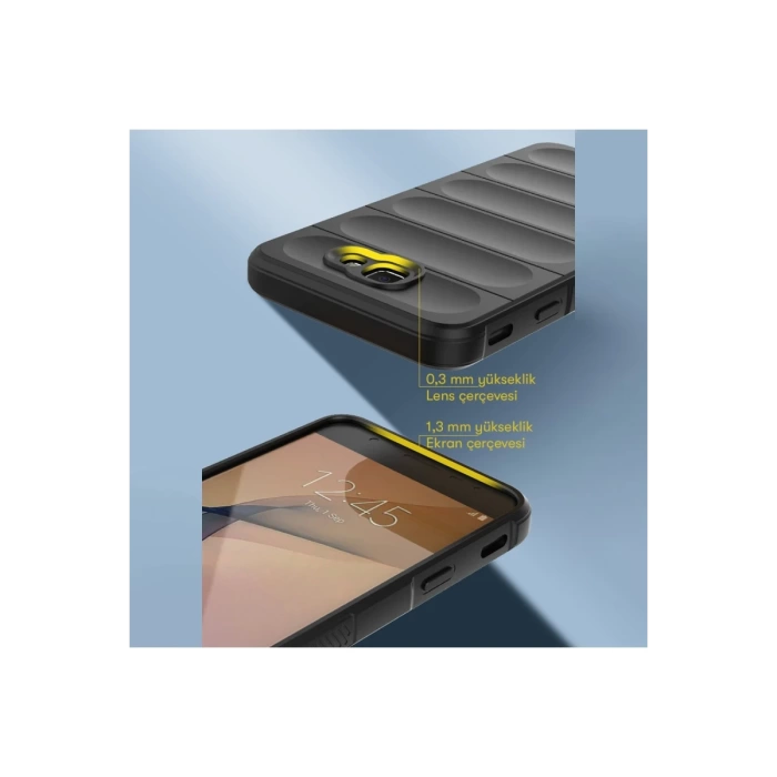 Newface Samsung Galaxy J7 Prime Kılıf Optimum Silikon - Kırmızı