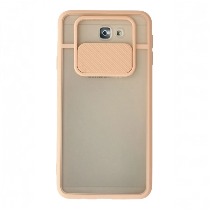 Newface Samsung Galaxy J7 Prime Kılıf Palm Buzlu Kamera Sürgülü Silikon