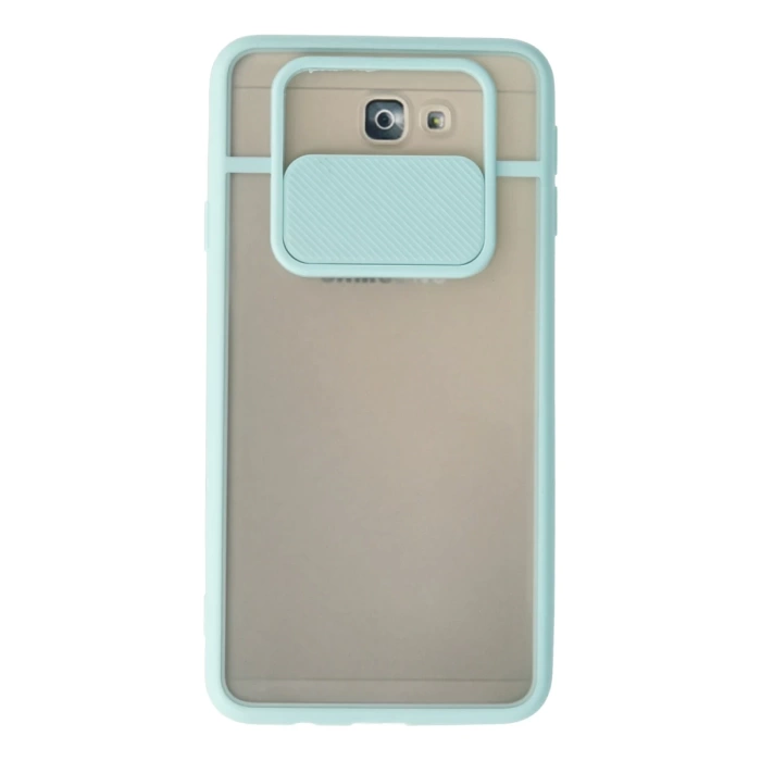 Newface Samsung Galaxy J7 Prime Kılıf Palm Buzlu Kamera Sürgülü Silikon