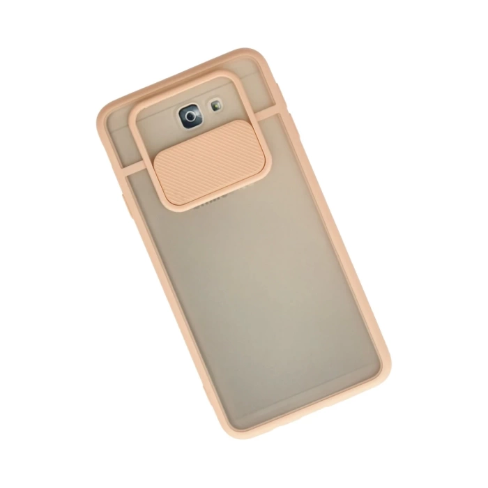 Newface Samsung Galaxy J7 Prime Kılıf Palm Buzlu Kamera Sürgülü Silikon