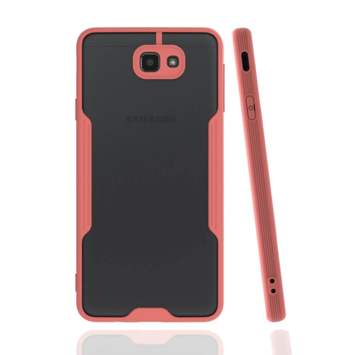 Newface Samsung Galaxy J7 Prime Kılıf Platin Silikon
