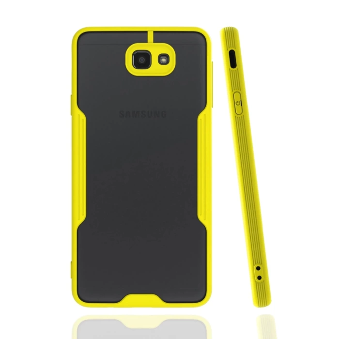 Newface Samsung Galaxy J7 Prime Kılıf Platin Silikon