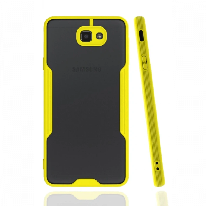 Newface Samsung Galaxy J7 Prime Kılıf Platin Silikon