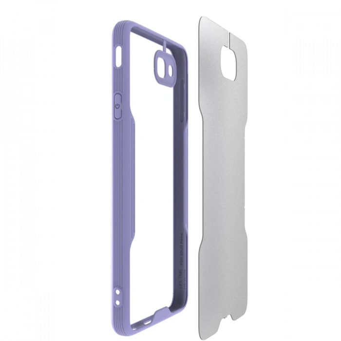 Newface Samsung Galaxy J7 Prime Kılıf Platin Silikon