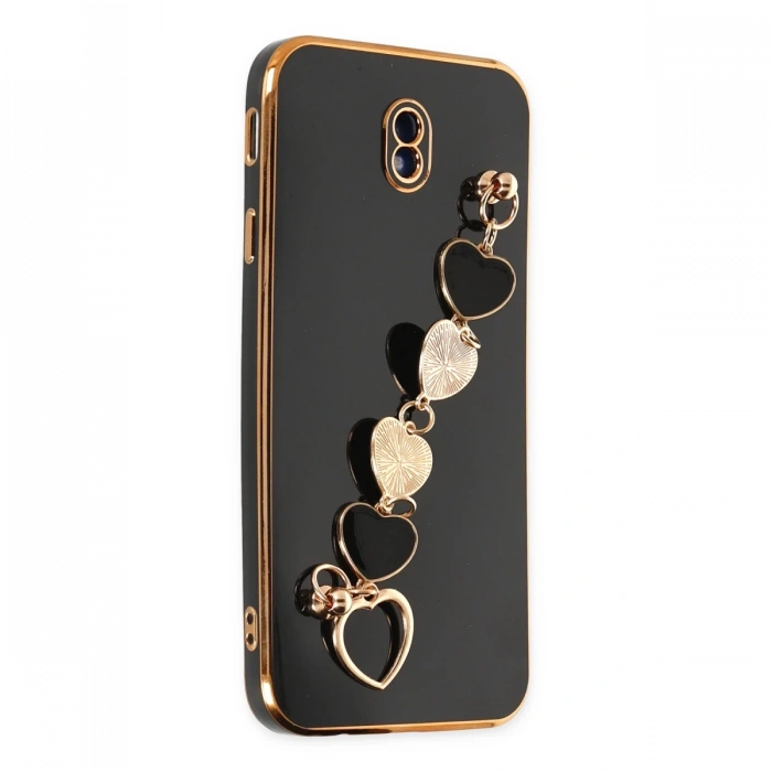 Samsung Galaxy J7 Pro / J730 Kılıf Esila Silikon - Siyah