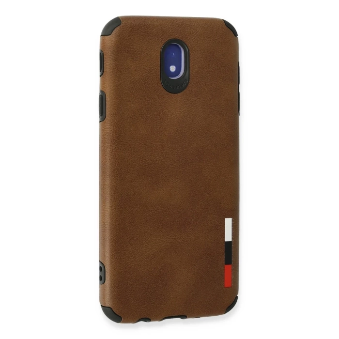 Newface Samsung Galaxy J7 Pro / J730 Kılıf Loop Deri Silikon