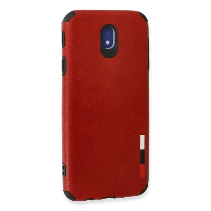 Newface Samsung Galaxy J7 Pro / J730 Kılıf Loop Deri Silikon