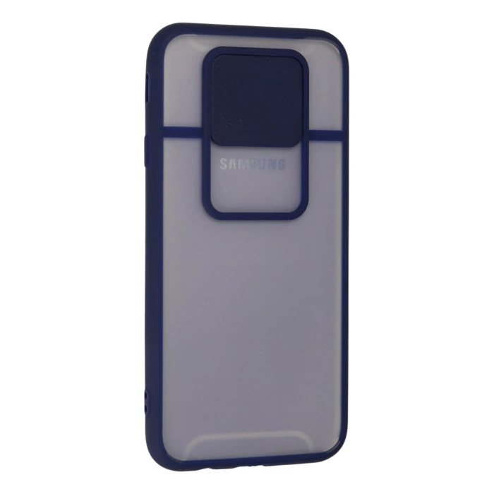 Newface Samsung Galaxy J7 Pro / J730 Kılıf Palm Buzlu Kamera Sürgülü Silikon
