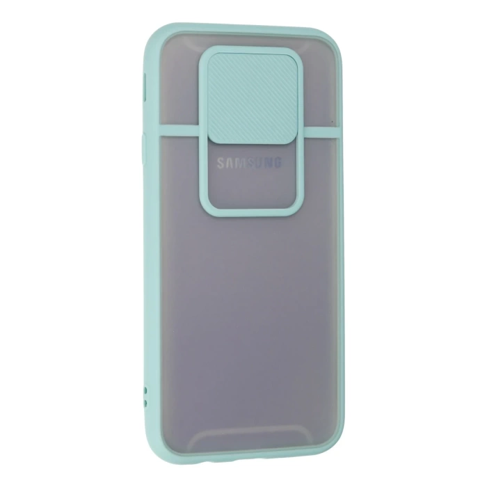 Newface Samsung Galaxy J7 Pro / J730 Kılıf Palm Buzlu Kamera Sürgülü Silikon