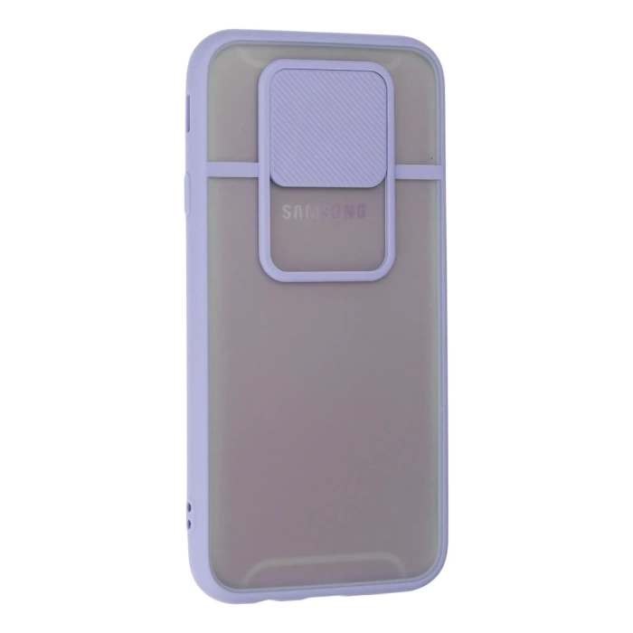 Newface Samsung Galaxy J7 Pro / J730 Kılıf Palm Buzlu Kamera Sürgülü Silikon