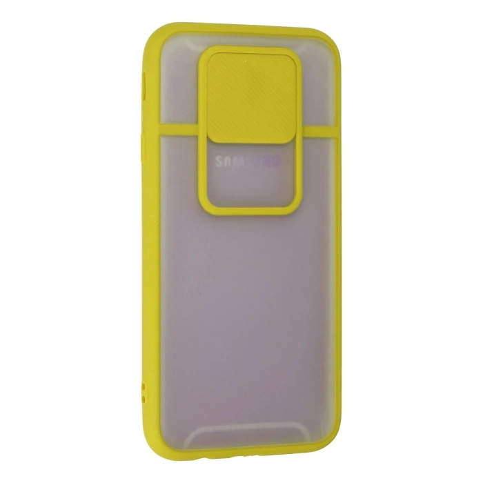 Newface Samsung Galaxy J7 Pro / J730 Kılıf Palm Buzlu Kamera Sürgülü Silikon