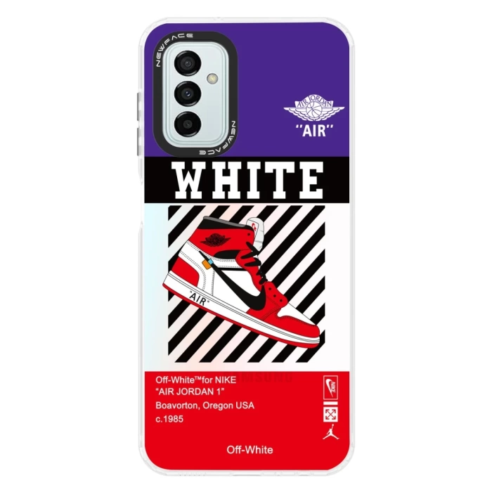 Newface Samsung Galaxy M13 Kılıf Estoril Desenli Kapak