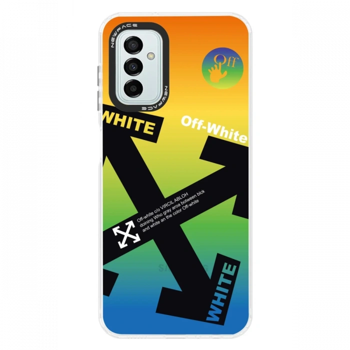 Newface Samsung Galaxy M13 Kılıf Estoril Desenli Kapak