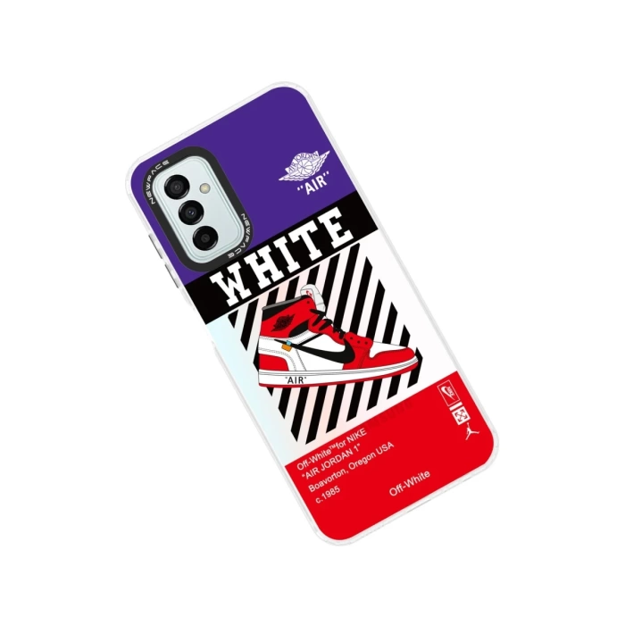 Newface Samsung Galaxy M13 Kılıf Estoril Desenli Kapak