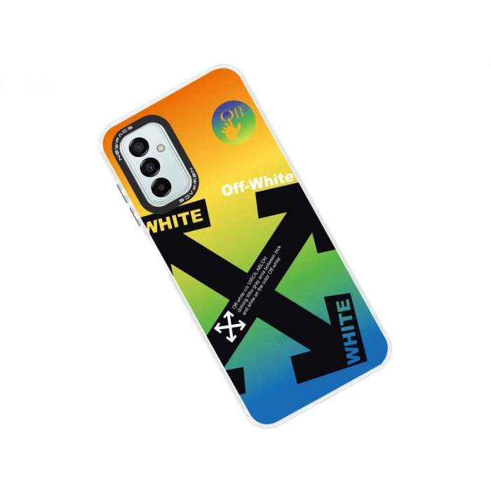 Newface Samsung Galaxy M13 Kılıf Estoril Desenli Kapak