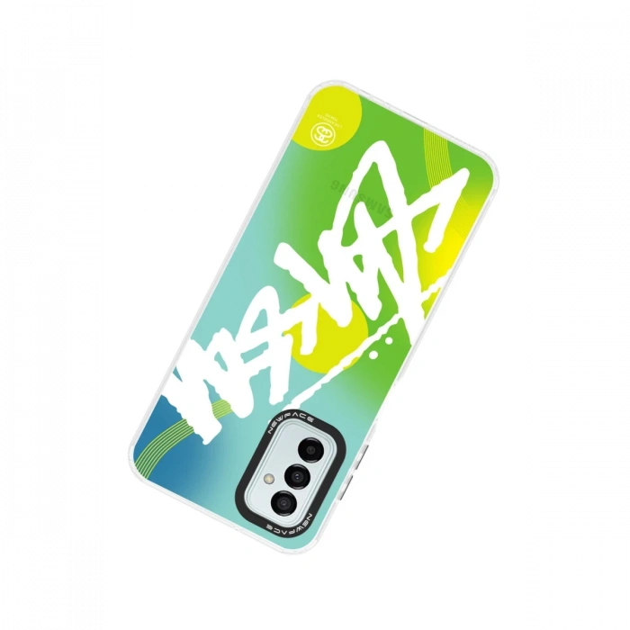 Newface Samsung Galaxy M13 Kılıf Estoril Desenli Kapak