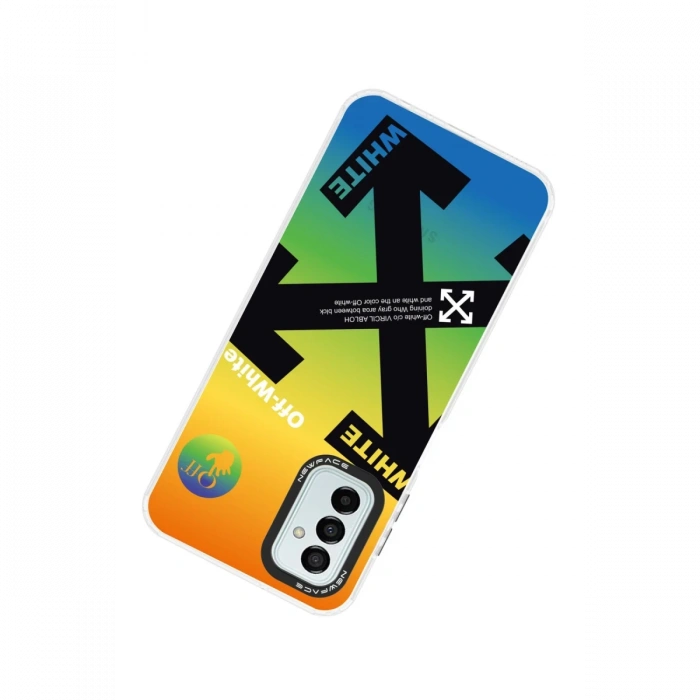 Newface Samsung Galaxy M13 Kılıf Estoril Desenli Kapak