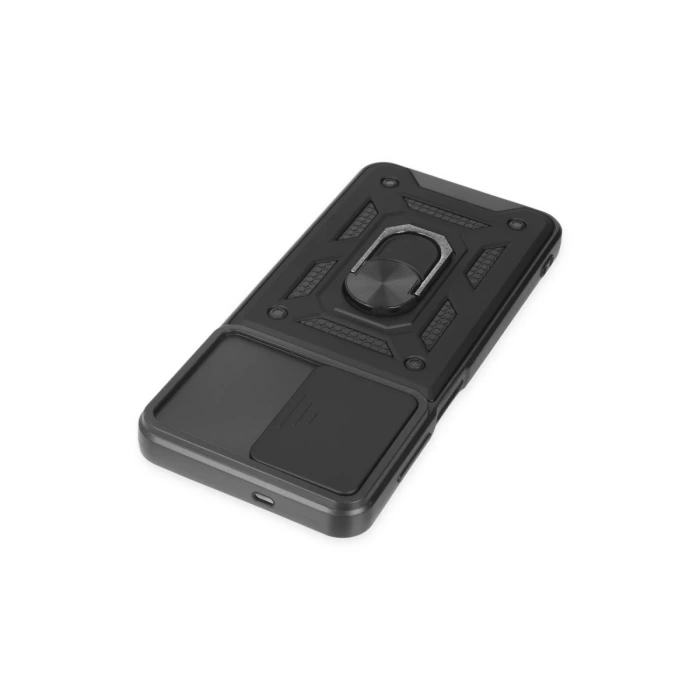 Newface Samsung Galaxy M13 Kılıf Pars Lens Yüzüklü Silikon