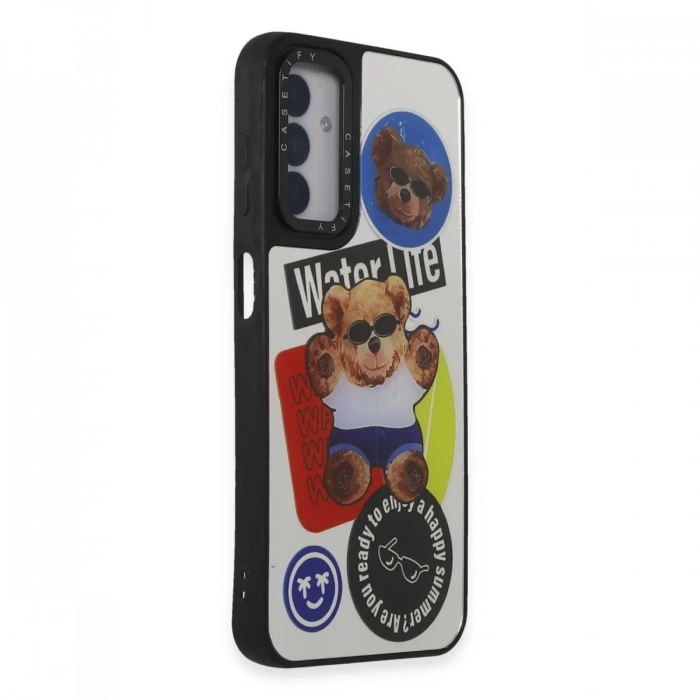 Newface Samsung Galaxy M14 5G Kılıf Mirror Desenli Kapak
