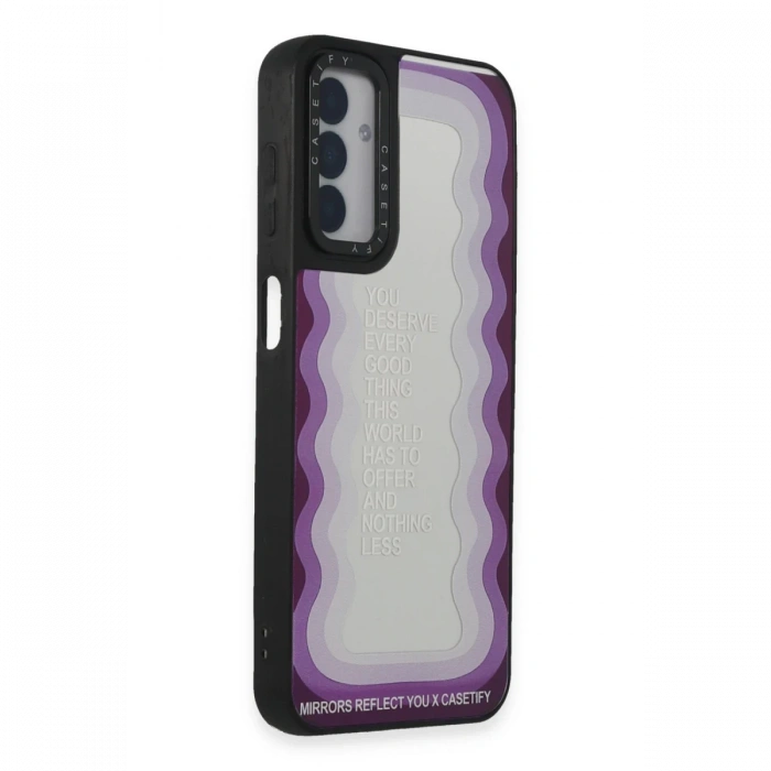 Newface Samsung Galaxy M14 5G Kılıf Mirror Desenli Kapak
