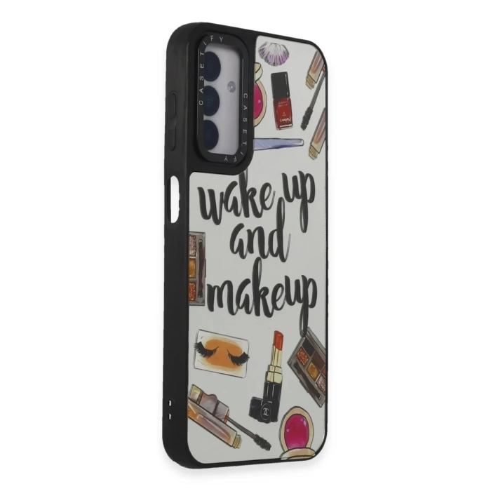 Newface Samsung Galaxy M14 5G Kılıf Mirror Desenli Kapak