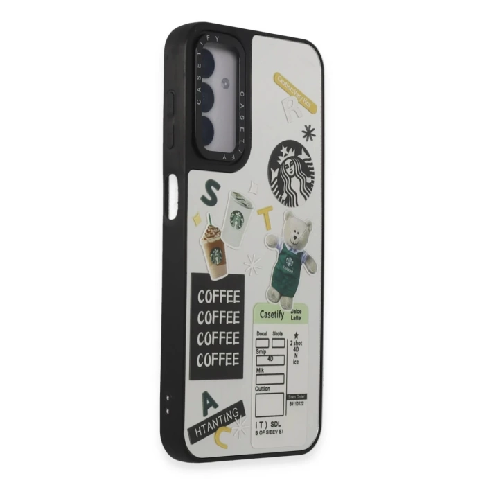 Newface Samsung Galaxy M14 5G Kılıf Mirror Desenli Kapak
