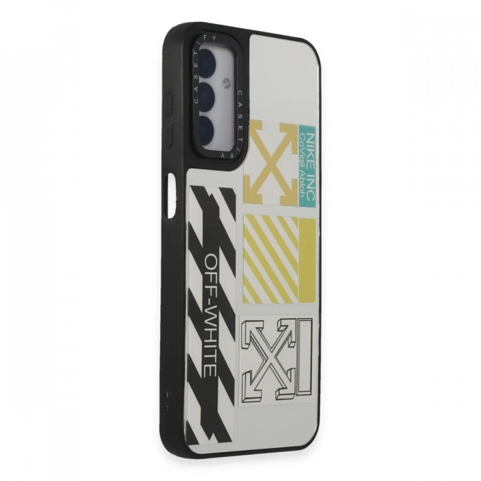 Newface Samsung Galaxy M14 5G Kılıf Mirror Desenli Kapak