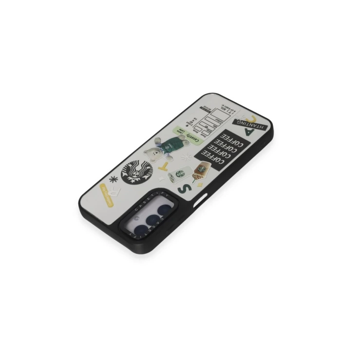 Newface Samsung Galaxy M14 5G Kılıf Mirror Desenli Kapak