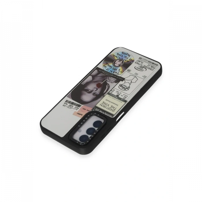 Newface Samsung Galaxy M14 5G Kılıf Mirror Desenli Kapak
