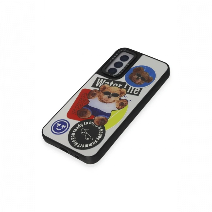 Newface Samsung Galaxy M14 5G Kılıf Mirror Desenli Kapak