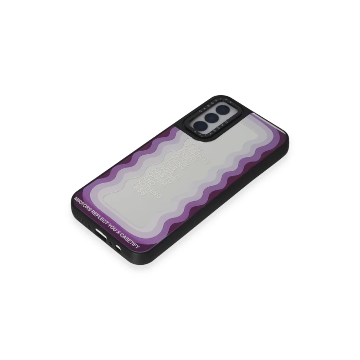 Newface Samsung Galaxy M14 5G Kılıf Mirror Desenli Kapak