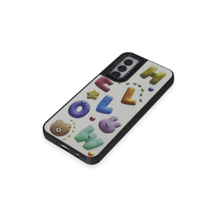 Newface Samsung Galaxy M14 5G Kılıf Mirror Desenli Kapak
