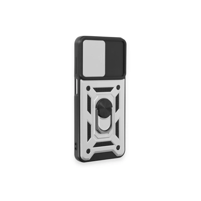 Newface Samsung Galaxy M14 5G Kılıf Pars Lens Yüzüklü Silikon