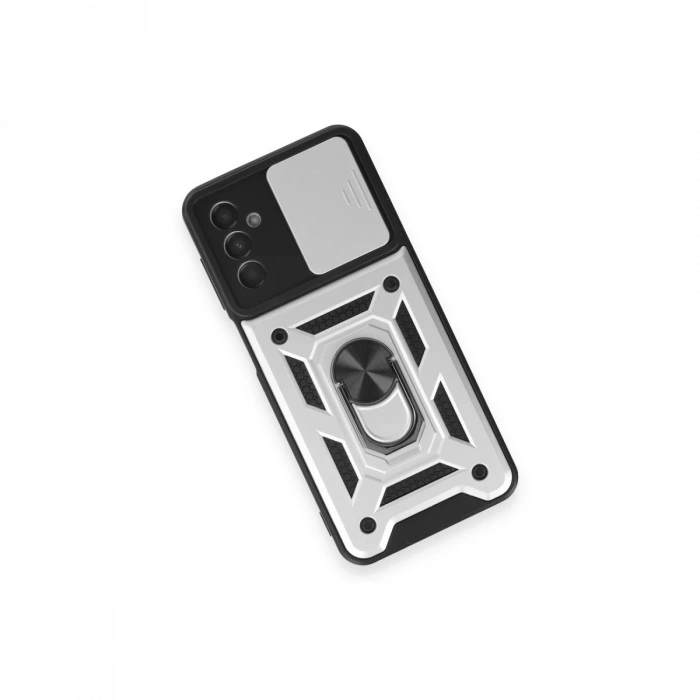 Newface Samsung Galaxy M14 5G Kılıf Pars Lens Yüzüklü Silikon