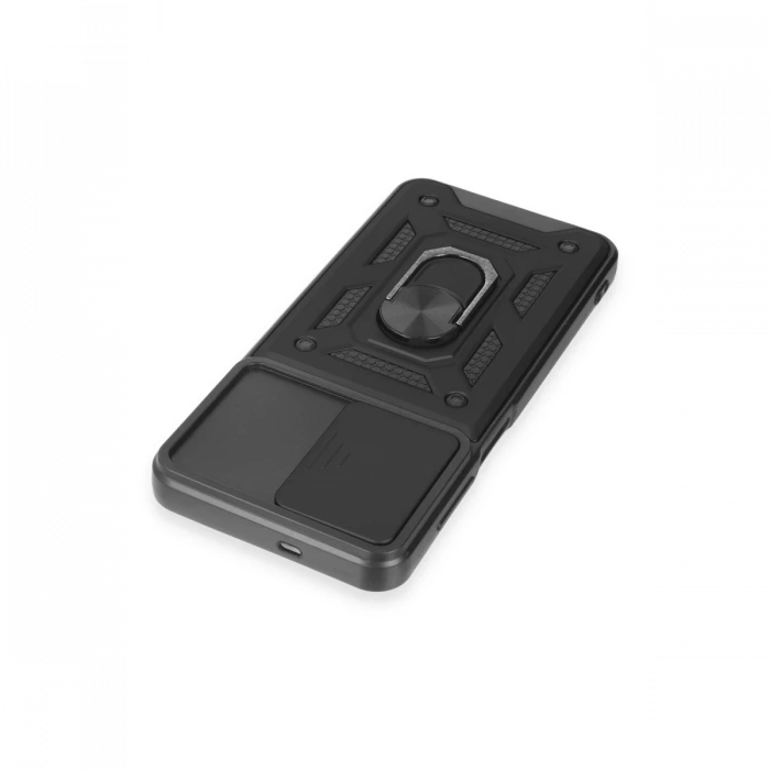 Newface Samsung Galaxy M14 5G Kılıf Pars Lens Yüzüklü Silikon