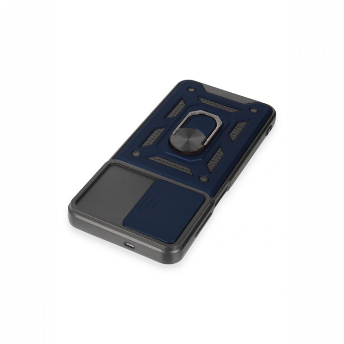 Newface Samsung Galaxy M14 5G Kılıf Pars Lens Yüzüklü Silikon