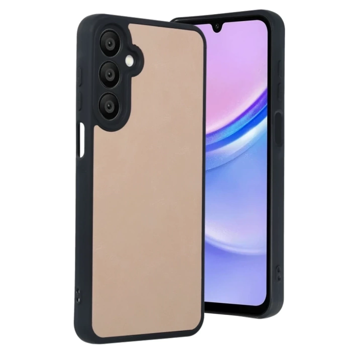 Newface Samsung Galaxy M15 Kılıf Aras Deri Kapak