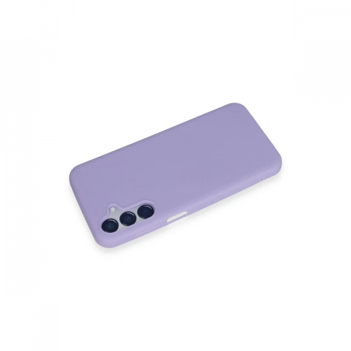 Newface Samsung Galaxy M15 Kılıf First Silikon - Lila
