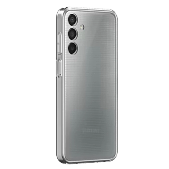 Newface Samsung Galaxy M15 Kılıf Lüx Şeffaf Silikon