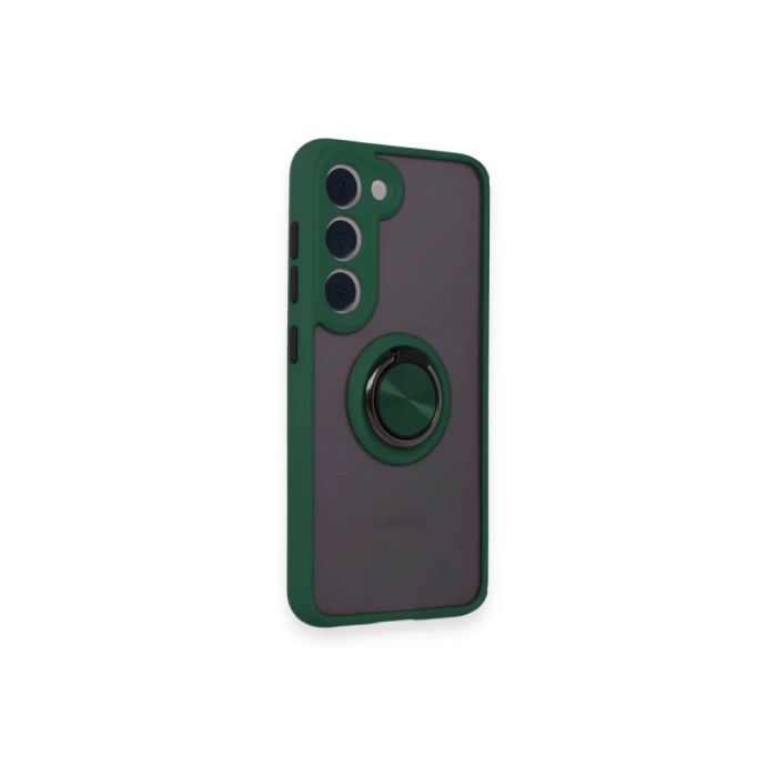 Newface Samsung Galaxy M15 Kılıf Montreal Yüzüklü Silikon Kapak