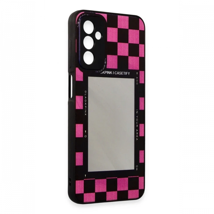 Newface Samsung Galaxy M23 Kılıf Mirror Desenli Kapak