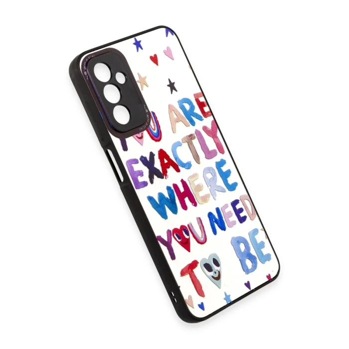 Newface Samsung Galaxy M23 Kılıf Mirror Desenli Kapak