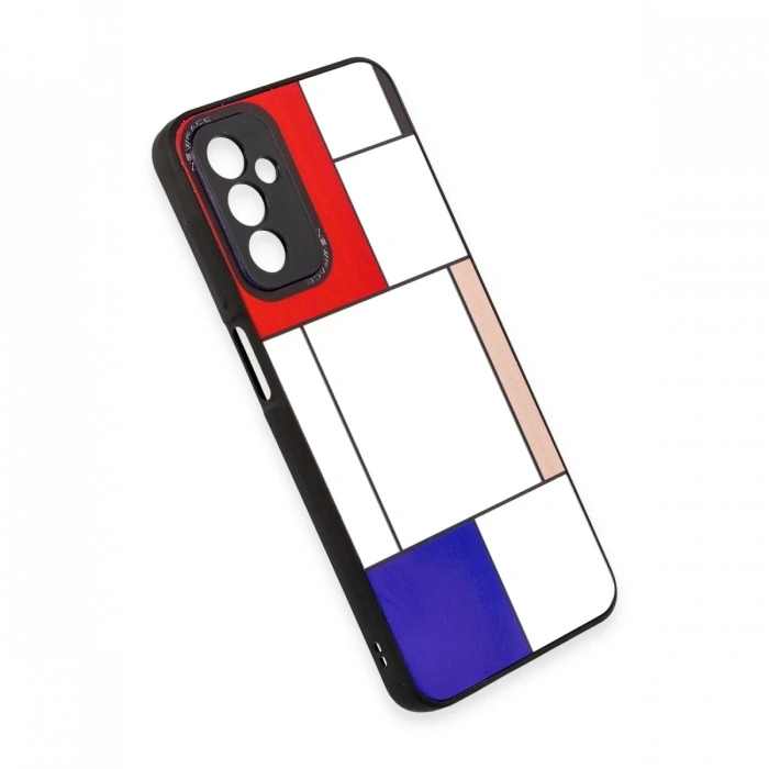 Newface Samsung Galaxy M23 Kılıf Mirror Desenli Kapak