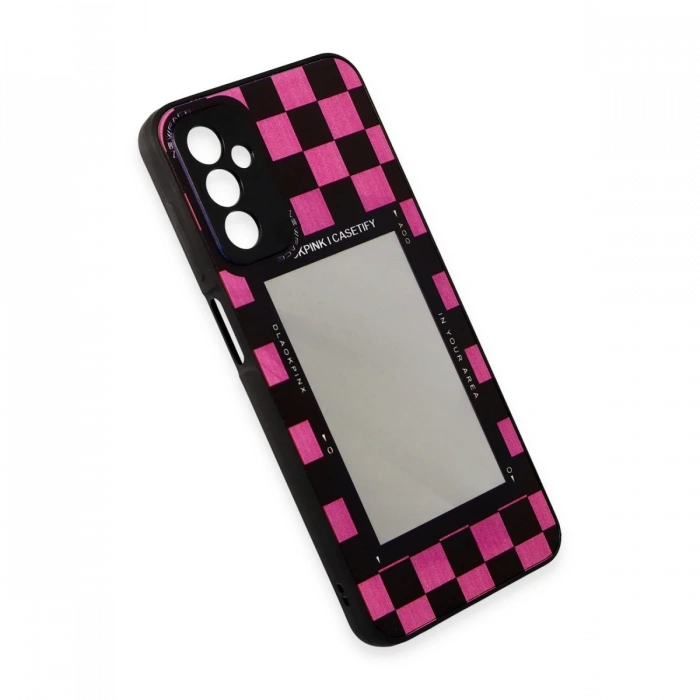 Newface Samsung Galaxy M23 Kılıf Mirror Desenli Kapak