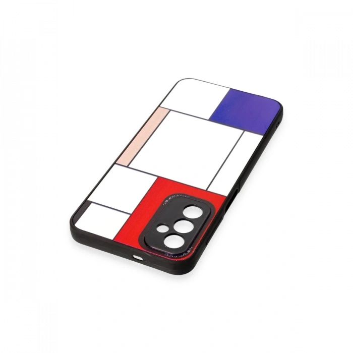 Newface Samsung Galaxy M23 Kılıf Mirror Desenli Kapak