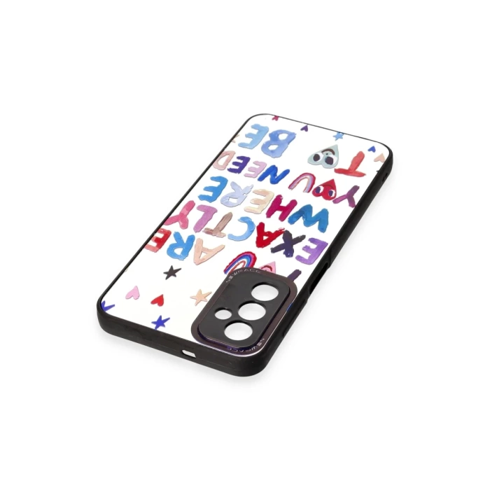 Newface Samsung Galaxy M23 Kılıf Mirror Desenli Kapak