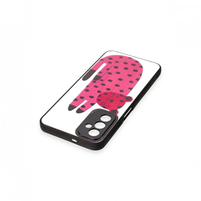 Newface Samsung Galaxy M23 Kılıf Mirror Desenli Kapak